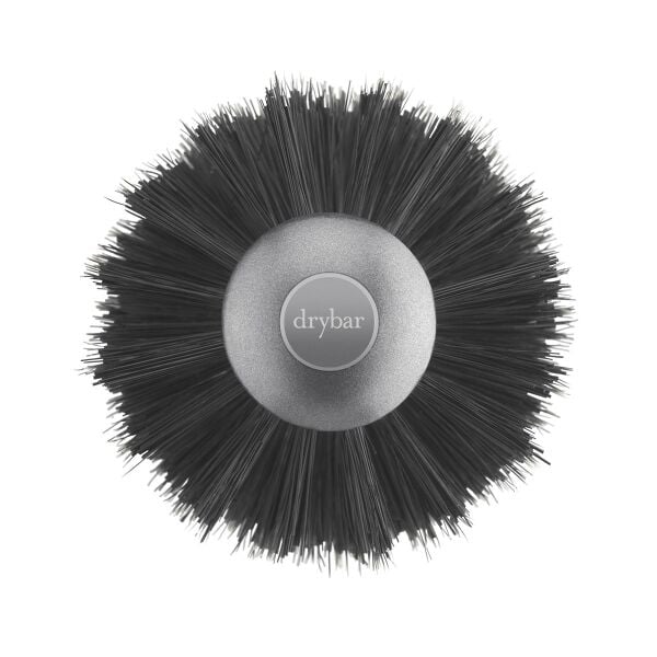 Full Keg Boar Bristle Round Brush top view of round bristles