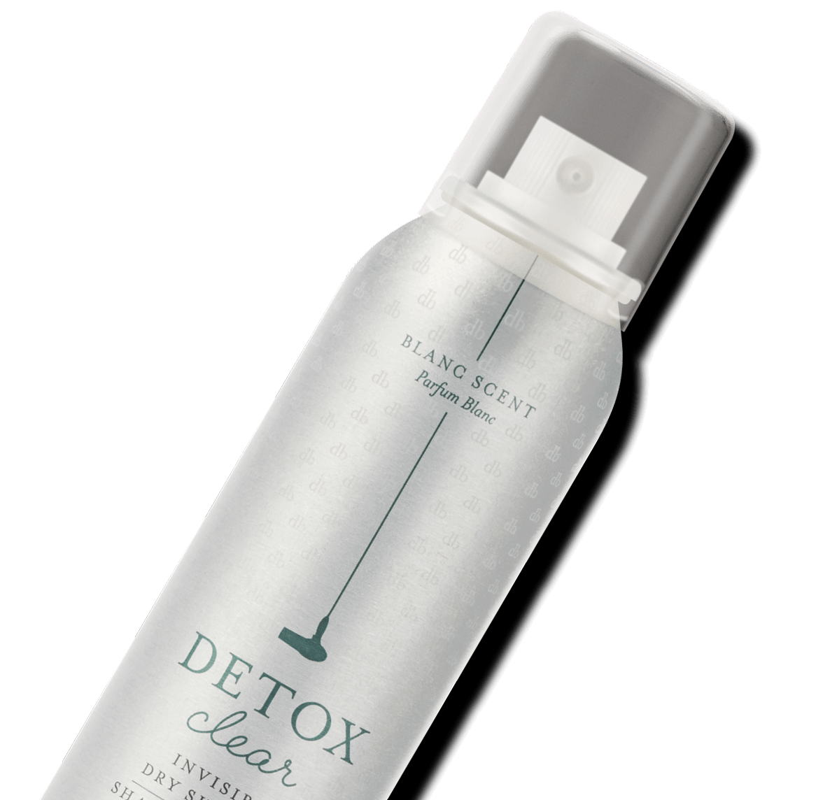  Guide to the Drybar Detox dry shampoo collection showing which formula to use throughout the week: Detox Clear for day two, Detox Silk for day three, Detox Thickening for day four, and Original Detox for maximum oil absorption on the dirtiest hair days.